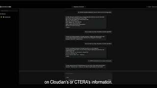 Cloudian HyperScale AIDP Cloudian/CTERA Administration Guide RAG Demo