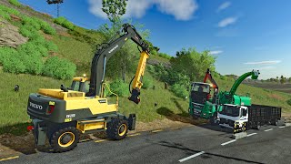 FS25 - Map Hutan Pantai 039 - Forestry, Farming and Construction - LS25