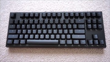 WASD Code Mechanical Keyboard 87 Key Unboxing and Hands On