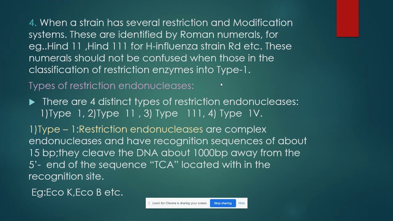 9.  RESTRICTION MODIFICATION SYSTEMS, SEMESTER 5,PAPER 5