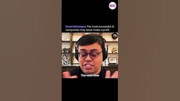 Emad Mostaque: Why Top AI Companies Don’t Make A Profit | Hashtag AI #viral #shorts #aicompanies