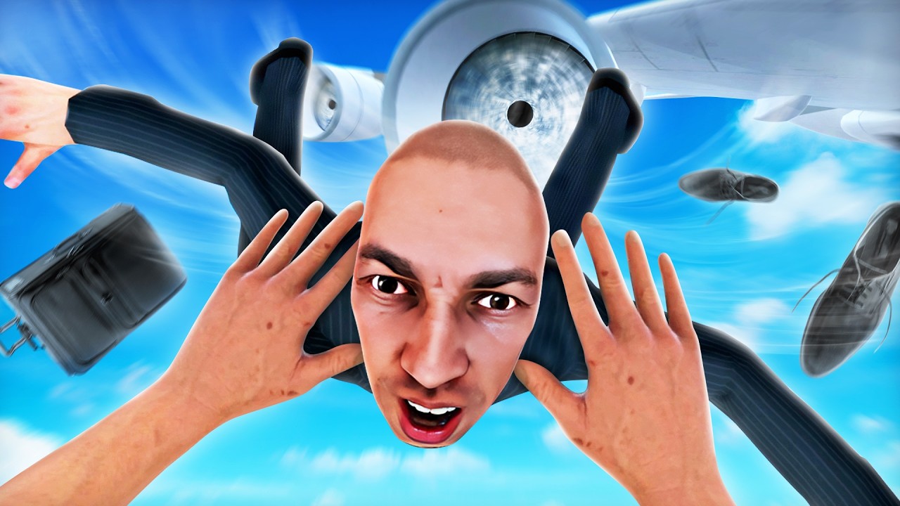 ตกจากเครื่องบิน !!! เเล้วยังไม่ได้ตาย ?  (EP5)  | Newtons Playground VR