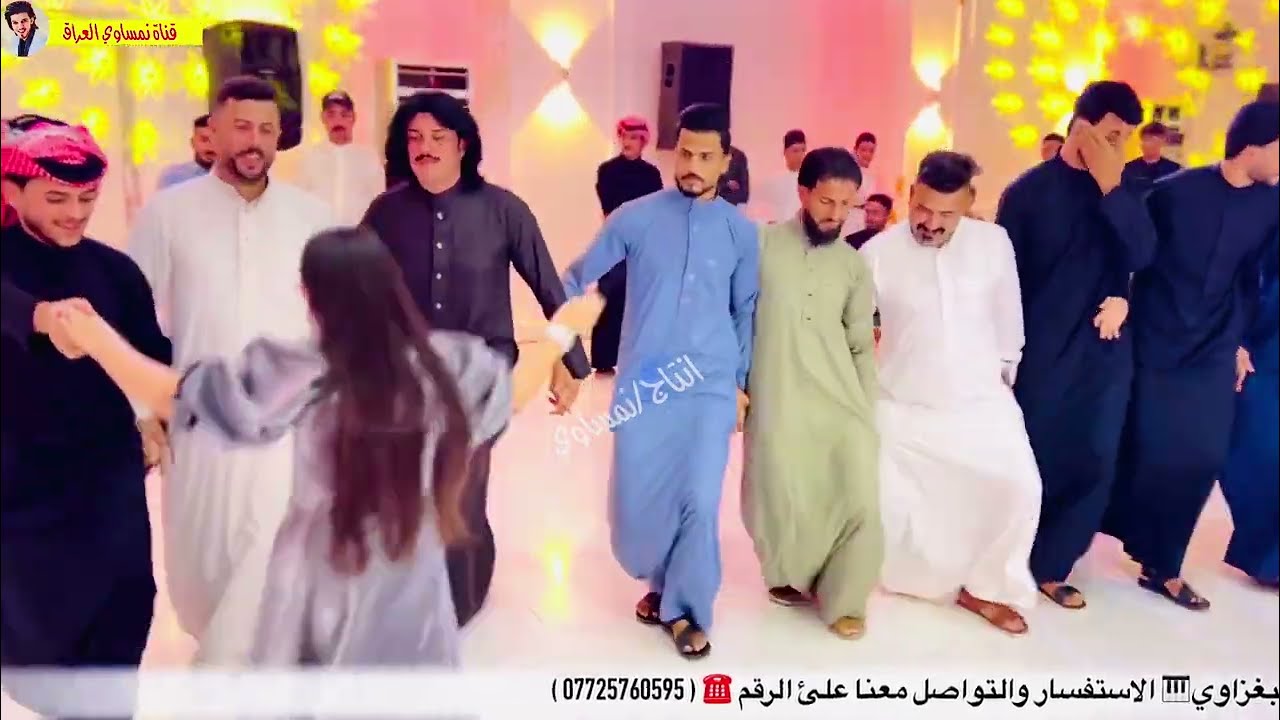 عرس حسن النجم - مع الفنان المبدع -سعد المدلل 🎤قاعة چراكان طريق سليمانية - دبجات الجبور ⭐️