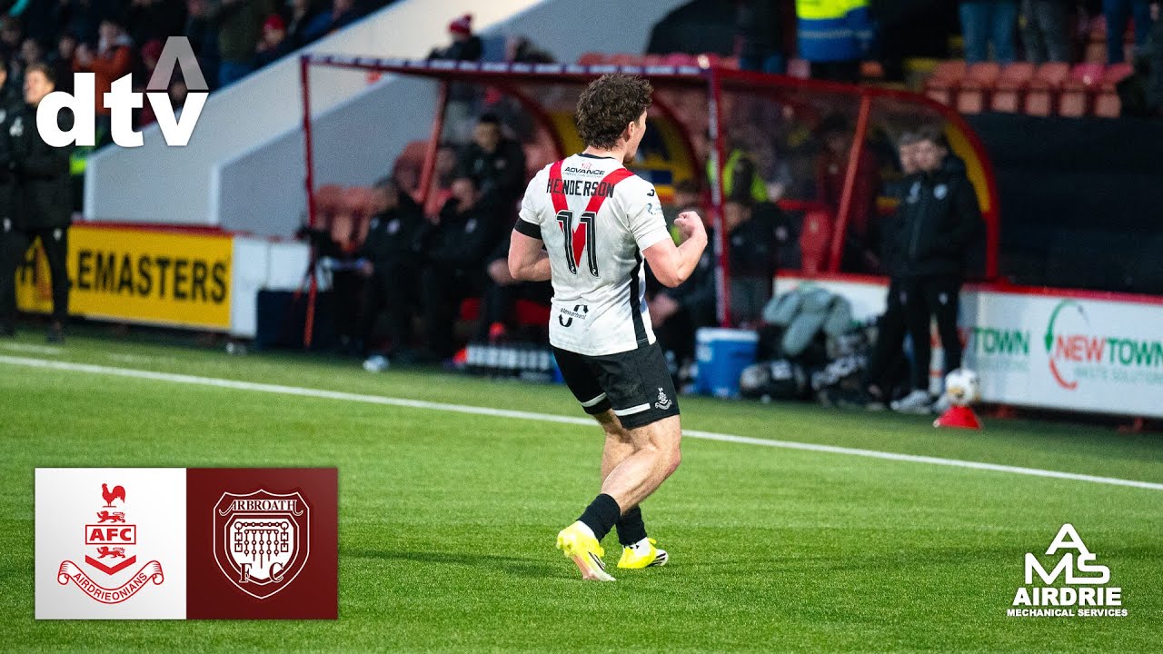 Airdrieonians vs Arbroath, 17 01 26