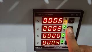 PLCC ABB HITACHI ETL600 PLCC COUNTER CHECK AND RESET