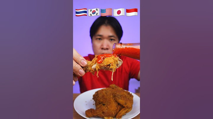MAKAN AYAM RICHEESE DENGAN SAUS DARI BERBAGAI NEGARA