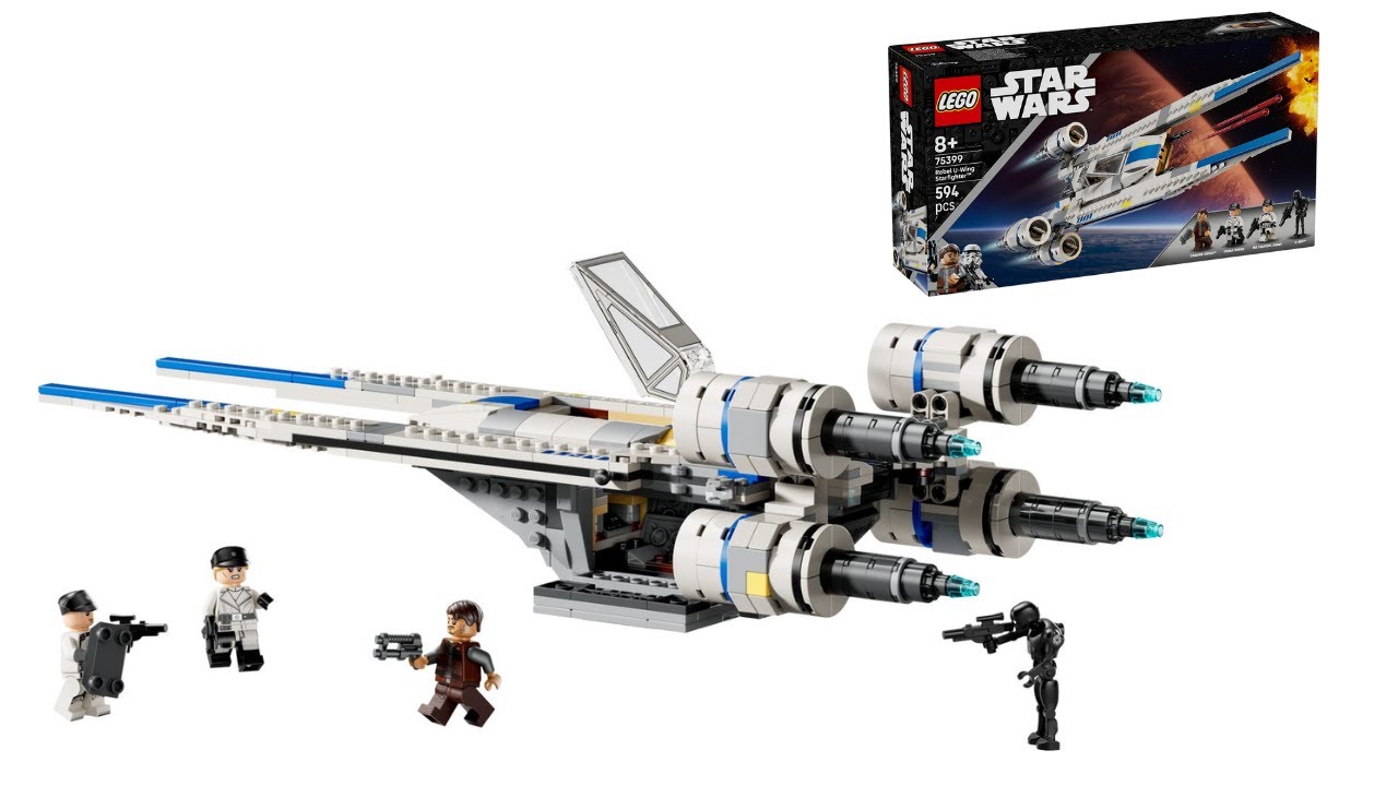 LEGO Star Wars 75399 REBEL U-WING STARFIGHTER Review! (2025)