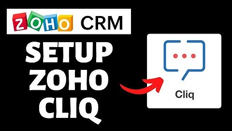 How To Setup Zoho Cliq on Zoho CRM | Zoho CRM Tutorial