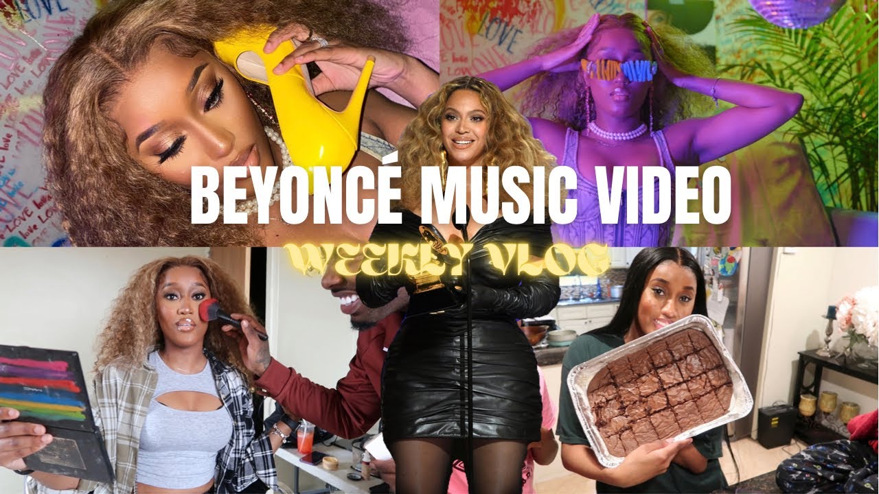 I GOT BOOK TO BE IN A BEYONCÉ MUSIC VIDEO 😱/ WEEKLY VLOG/ BAKING ...