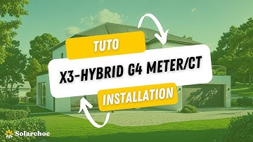 TUTO | X3 HYBRID G4 MeterCT Installation and Setting CT 100A 1