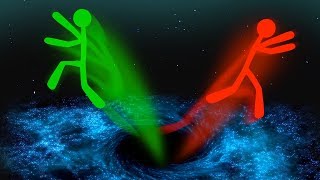 STRONGEST BLACK HOLE IN THE UNIVERSE! (Stick Fight)