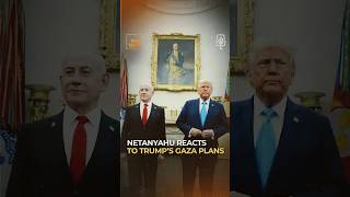 Netanyahu reacts to Trump's plans #TheTake #Shorts #Podcast