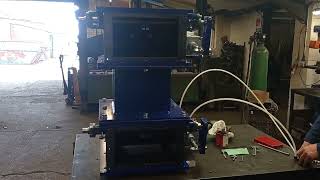 FL-300 Double Flap Valve under test