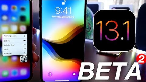 iOS 13.1 BETA 2 & Public Beta - GREAT NEWS !