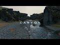 Canyon 4K Cinematic Iceland Drone DJI Mavic 3