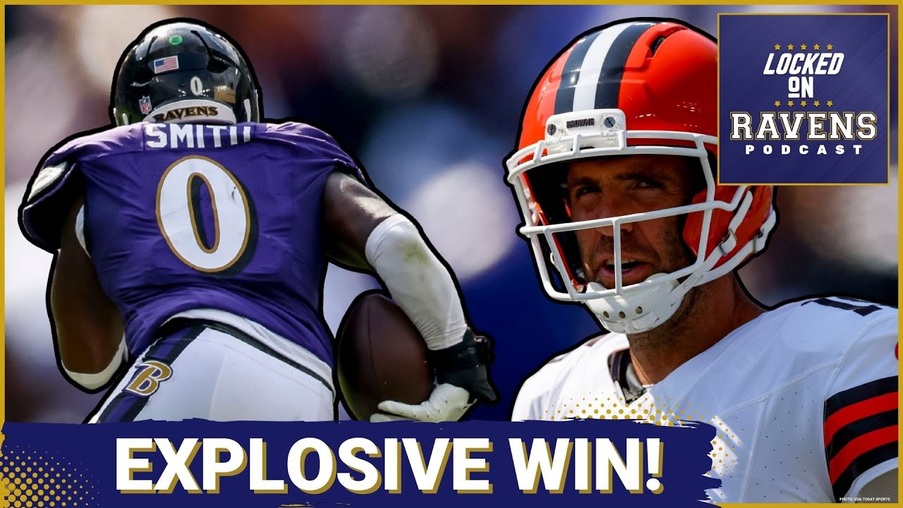 Roquan Smith SILENCES HATERS, Baltimore Ravens WRs EXPLODE in BIG Week 2 win vs Browns Roquan Smith SILENCES HATERS, Baltimore Ravens WRs EXPLODE in BIG Week 2 win vs Browns