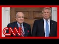 Trump responds to Giuliani raid