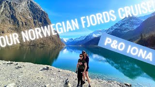 STUNNING Norwegian Fjords CRUISE! P&O IONA!! @thestanleys2674