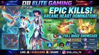 Arcane Heart is UNSTOPPABLE! 🔥 Epic Kills & Full Mage Showcase | DB ELITE GAMING