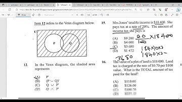 CXC MATH PAPER 1 MULTIPLE CHOICE FINAL VIDEO BEFORE EXAM ALL THE BEST