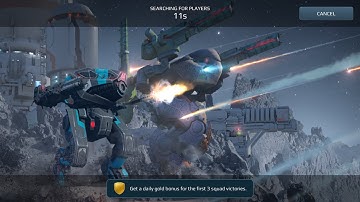War Robots - BATTLE - 25 March test server WR 2.9.0 (2.9.0.266)