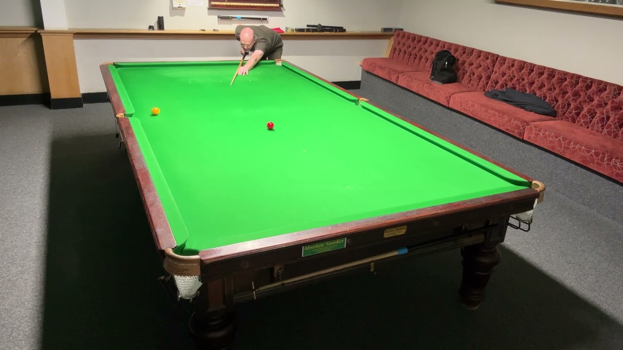 English Billiards 200+ Red Ball Play break #5
