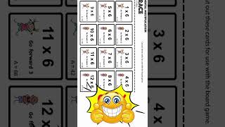 Mental Multiplication Math Game Boards Boost Engagement With Any Lesson #shorts