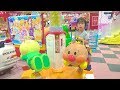 ゲームセンター アンパンマンの乗り物に乗ったよ レオ★スマイル