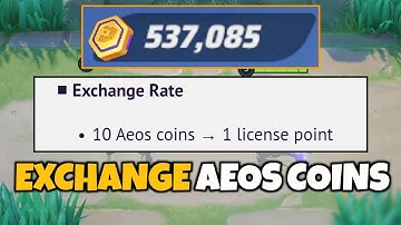 Exchange your Aeos Coins for Holowears, License Point, or Fashion Items - Pokémon Unite