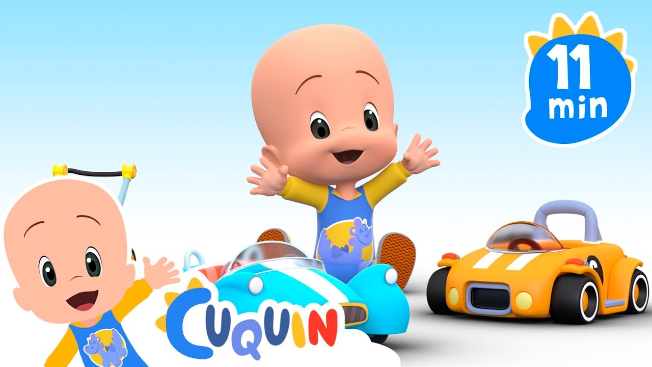 Panda Bag (Vehicles) and more educational videos - Cuquin and Friends