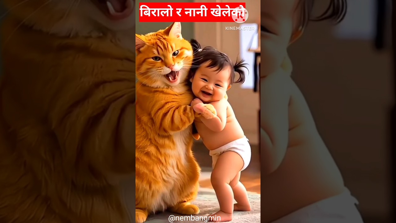 Wow baby ra biralo kasto ramro 