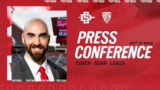 SDSU FOOTBALL: SEAN LEWIS PREVIEWS THE TEAM UP NORTH - OCT 12, 2026