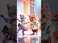#dance ai cat short video