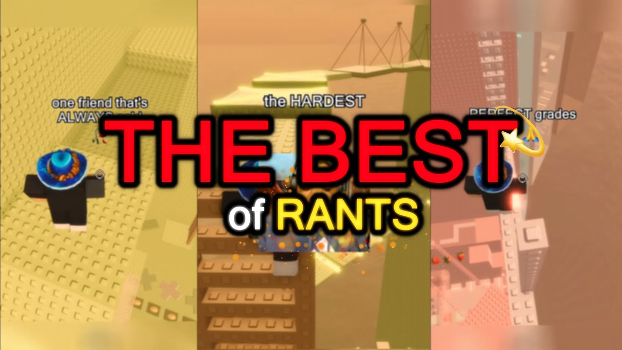 The BEST Of ROBLOX RANTS - YouTube