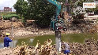 high accuracy mini pile driving equipment multifunctional silence operation