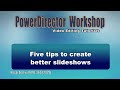 Five tips to create better slideshows