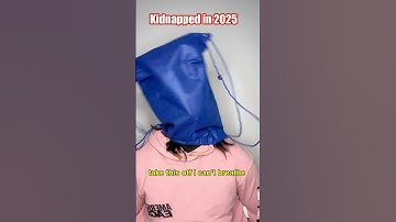 Kidnapped in 2025…💀#comedy