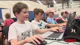 Computer Capers On Prime7 News Computer Capers Minecraft Marathon Holiday Program