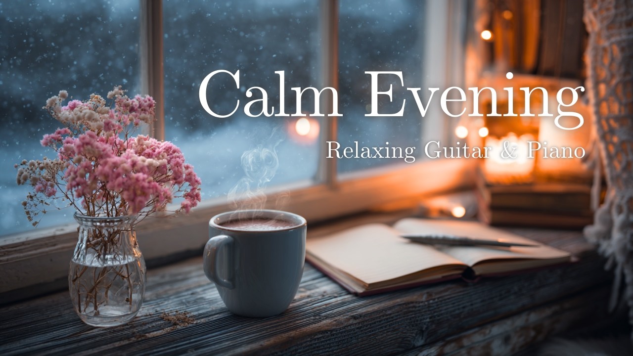 Calm Evening ☕️ Relaxing Instrumental Music for Journaling, Study & Work