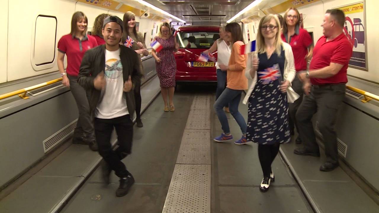 Eurotunnel Le Shuttle #RunningManChallenge