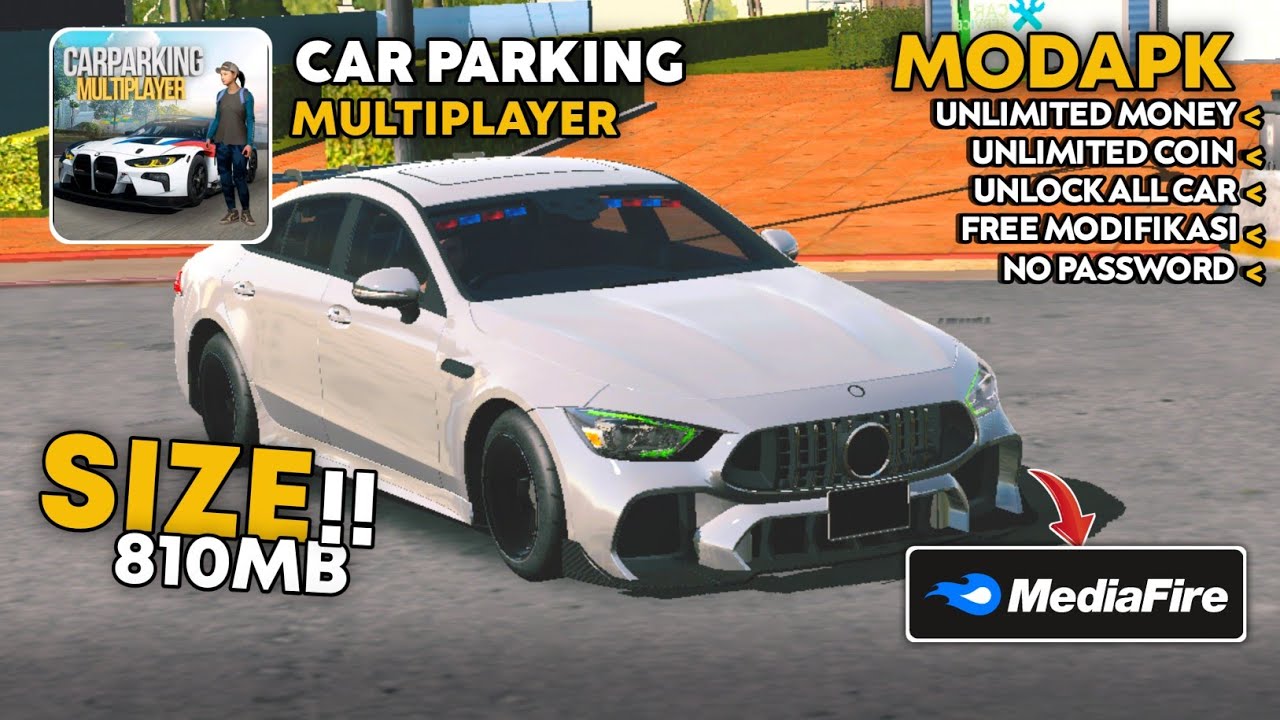 Car Parking Multiplayer MOD APK for PC (Unlocked Everything)