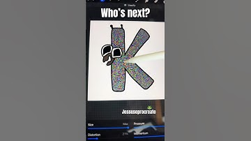 Alphabet lore 💛~pick a color|Procreate #satisfying #sub #requestedvideo #art #youtubeshorts