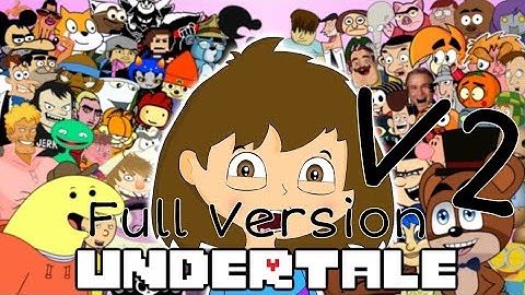 Story Of Undertale But Every Scene Has A Different Characters Full Version V2