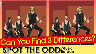 Brain break - Music | Game 96 | find 3 differences | How good are your eyes ? Quiz 音楽 screenshot 5