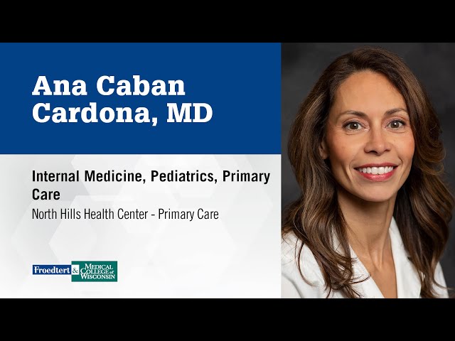 Watch Dr. Ana Caban Cardona, internal medicine physician and pediatrician on YouTube.