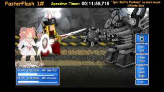 FasterFlash #1 - Epic Battle Fantasy (Easy) Speedrun (00:18:09,422) [EDITED]
