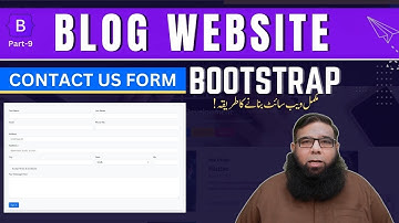 Bootstrap Contact Form - Create a Responsive Contact Us Page | Bootstrap Tutorial - Part 09