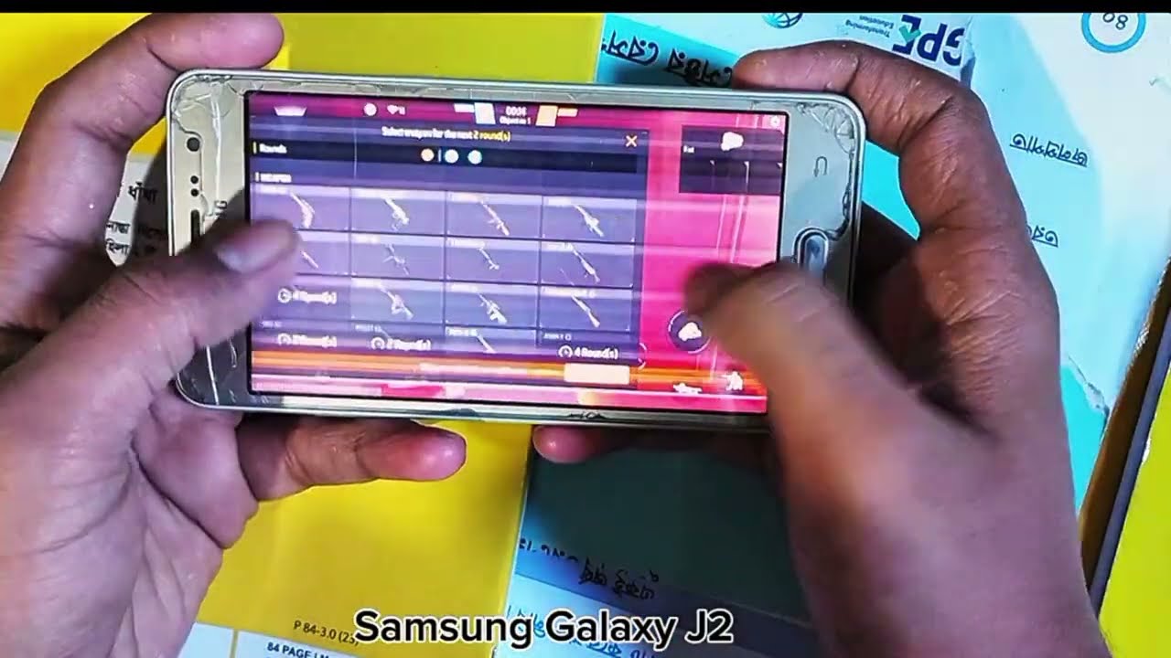 🔥 Free Fire Lone Wolf Gameplay | Samsung Galaxy J2📲 (2028 (8G) | Intense Fight! 🔥