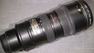 Dust in back lens group in AF-S VR-NIKKOR 70-200mm 1:2.8G ED