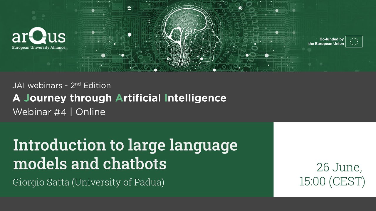 A Journey through Artificial Intelligence – 4# Introduction to Large Language Models and ChatBots